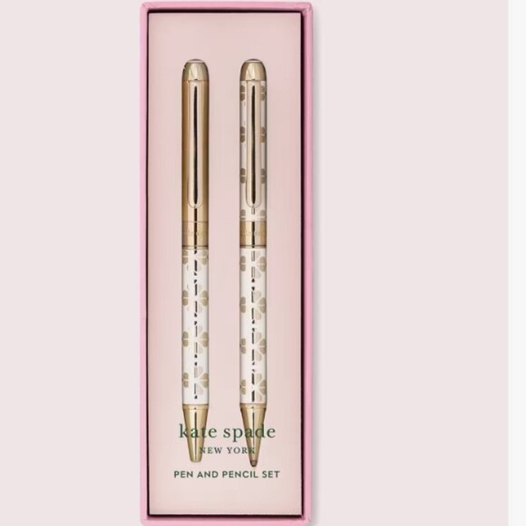 Kate Spade Spade Flower Pen & Pencil & Polka Dot Notebook Set - Picture 9 of 13
